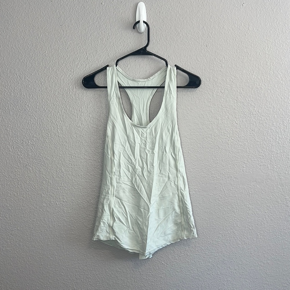 Dry-Fit Athletic Light Blue  Razor Tank Top